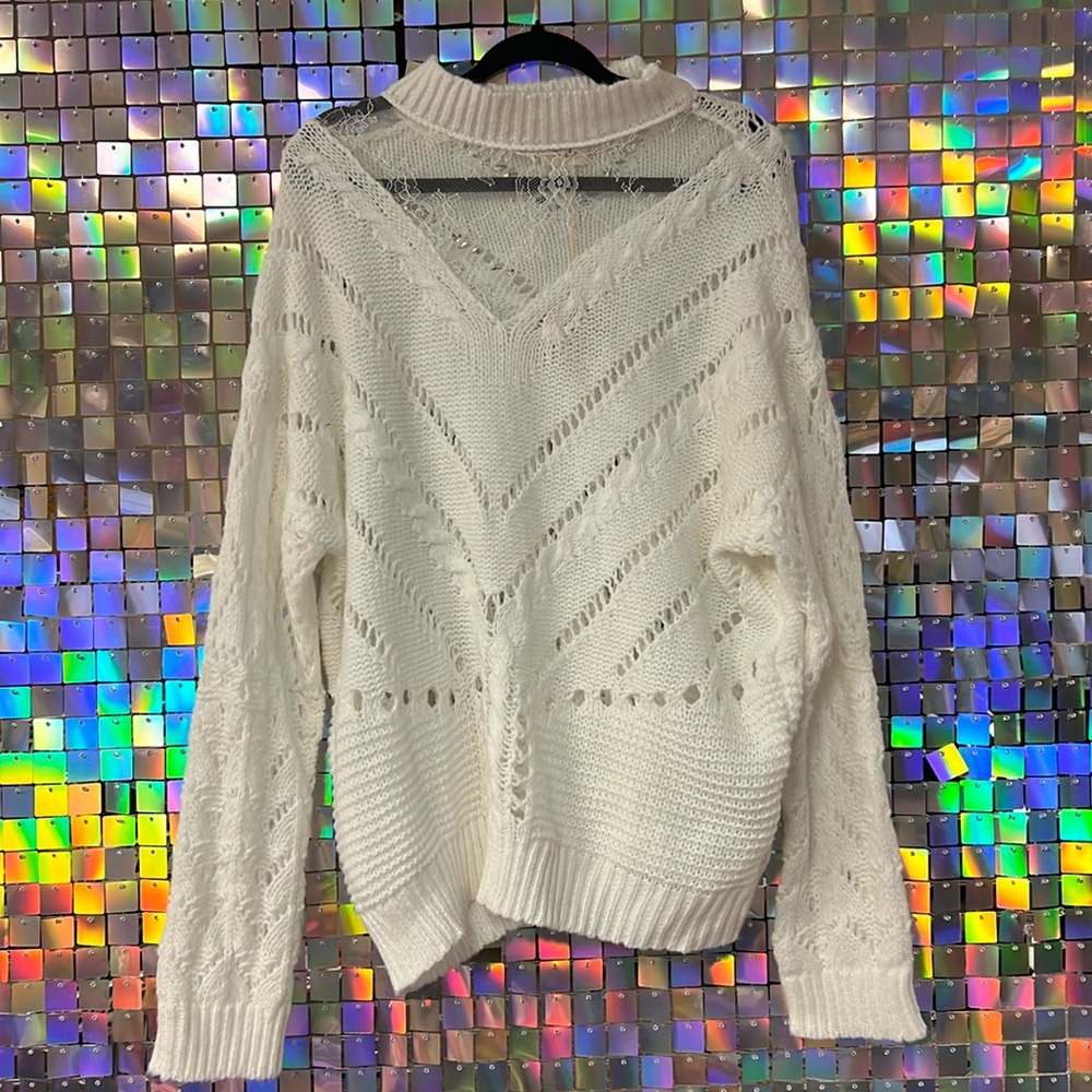 BIBI LACE SWEATER